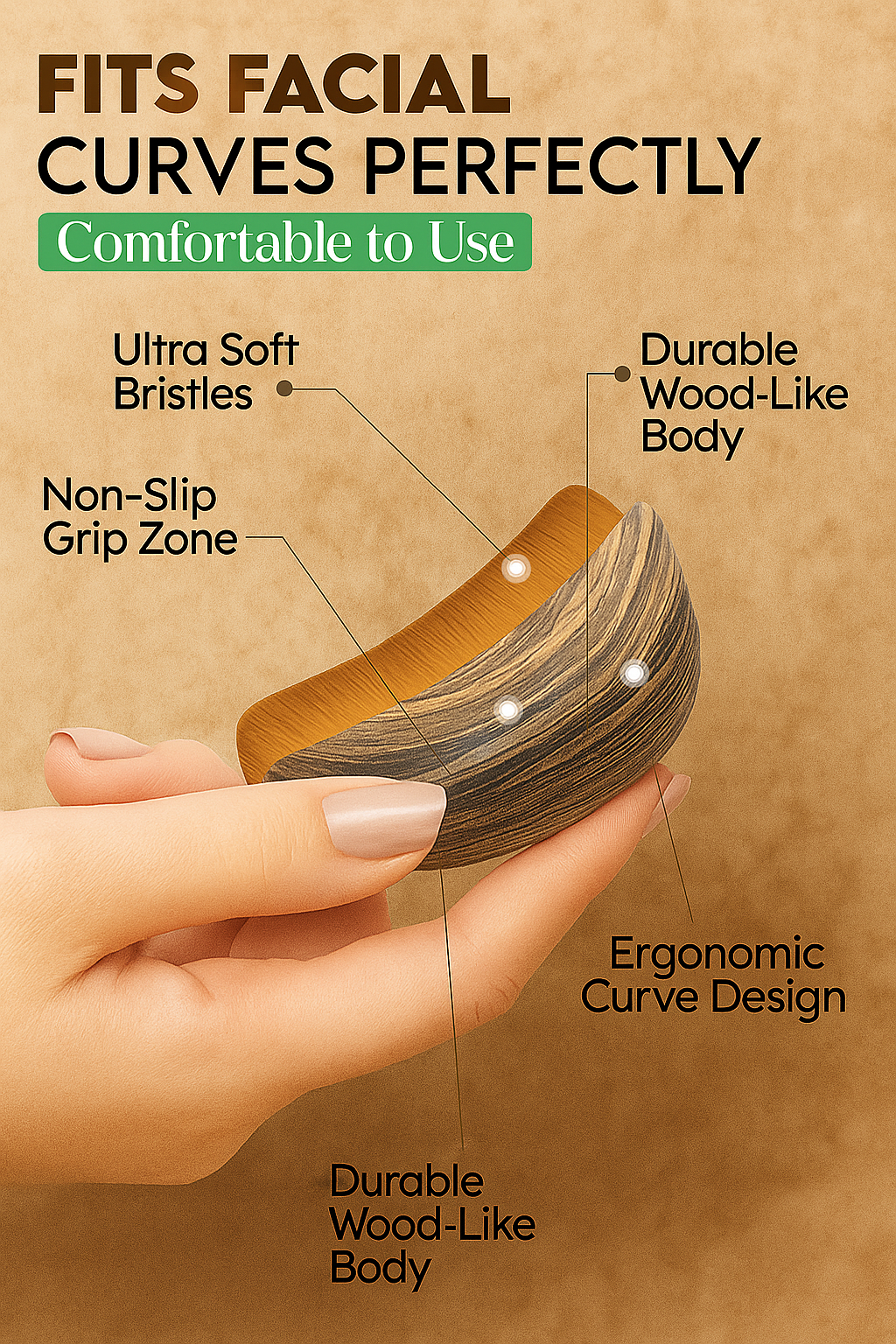 LymphGlow Lymphatic Drainage Brush